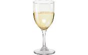 LOT DE 2 VERRES A VIN TRANSPARENTS BERGER 125 ML