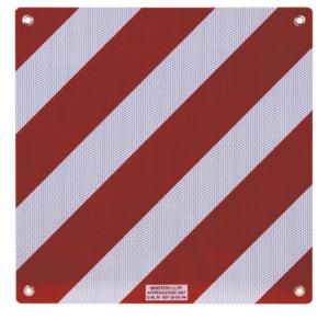 PLAQUE DE SIGNALISATION ARRIERE ALU SIGNAL Italie