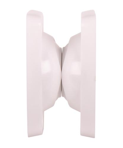 BLOQUE PORTE MAGNETIQUE BLANC - LOT DE 2 PIECES