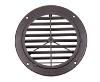 GRILLE VENTILATION BLANCHE EXTERIEURE RONDE 164mm