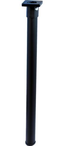 PIED DE TABLE PLIANT EN HAUTEUR 675mm NOIR BLACK