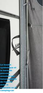 BARRE DE PRESSION ALU DWT pour SPEED AIR / SPACE AIR Haut 235/250