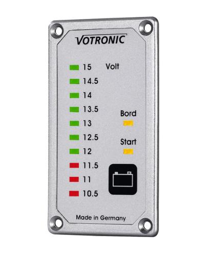 PANNEAU VOLTMETRE DUO BATTERIE S 12V VOTRONIC