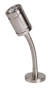 LAMPE DE LECTURE COL DE CYGNE 203mm de long, 1,2W, dimmable