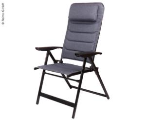 FAUTEUIL PASADENA NOIR AVEC COUSSIN DE TÊTE - CAMP4