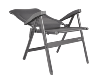 Chaise NOBLESSE GRANDE gris foncé - WESTFIELD