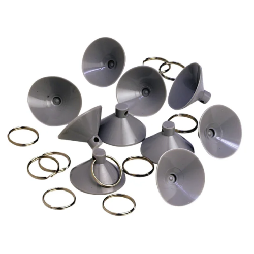 VENTOUSE AVEC ANNEAU METAL X SACHET DE 10 PIECES