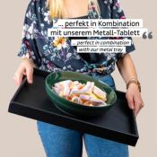 Bol alimentaire magnétique en porcelaine - vert foret