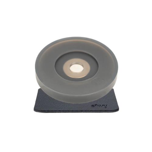 CAPUCHON DE VERRE À PIED MAGNETIQUESNANO-GEL-PAD ANTHRACITE SILWY®