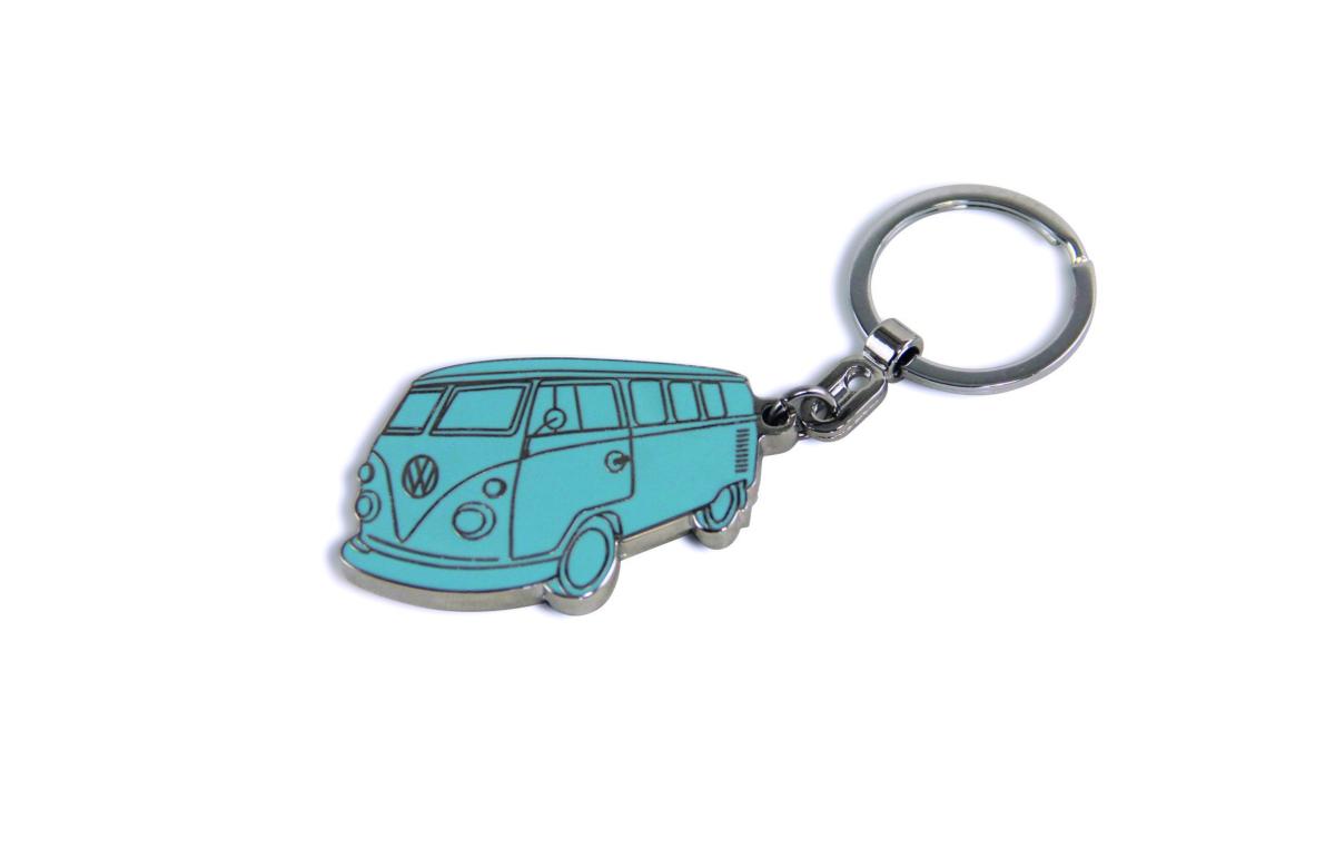 porte-cle bulli turquoise - vw collection