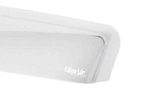 ClimAir Car Comfort Deflettori D'Aria Master Nero (Posteriore - Foto 8