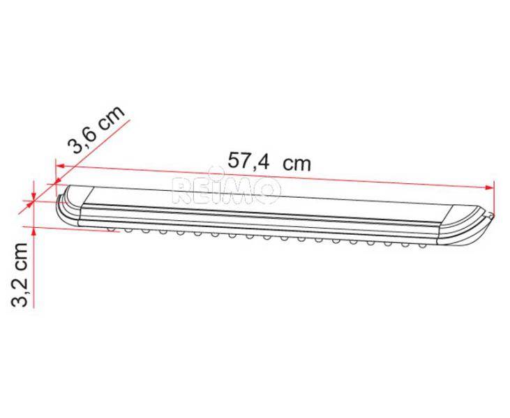 eclairage 31 leds exterieur sous auvent 12v fiamma