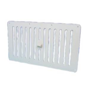 GRILLE VENTILATION INTERIEURE 385X220MM-CREME