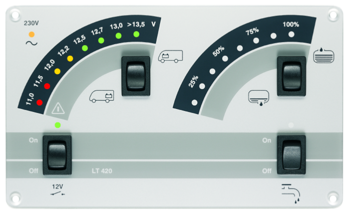 BLOC ELECTRIQUE SCHAUDT EBL 211   PANNEAU LT453