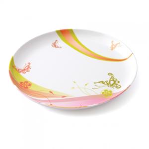 ASSIETTE PLATE 24CM MELAMINE PLASTOREX - DECOR POP