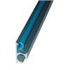 PROFIL DE FINITION 12mm BLEU POUR RAILS - 10m