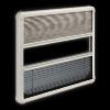 STORE PLISSÉ POUR BAIE S7 P - 960 X 450 mm