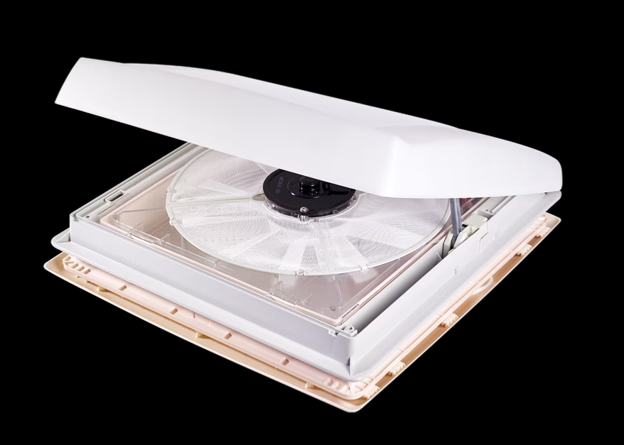 Capot De Toit Transparent Thule Omni-Vent 40x40 Cm – Pour Coffre De Toit, Aération