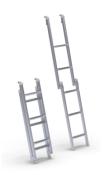 ECHELLE PLIANTE POUR TOIT RELEVABLE DE VAN 29x145cm