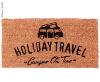 PAILLASSON EN FIBRE DE COCO HOLIDAY TRAVEL 50x25cm