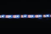 BANDE LEDS A COLLER 72LED/m multicolore RGBW - 250 lumen - ROULEAU DE 5m