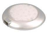 PLAFONNIER ROND AVEC INTERRUPTEUR 18 LED /12V - DIAM. 150mm