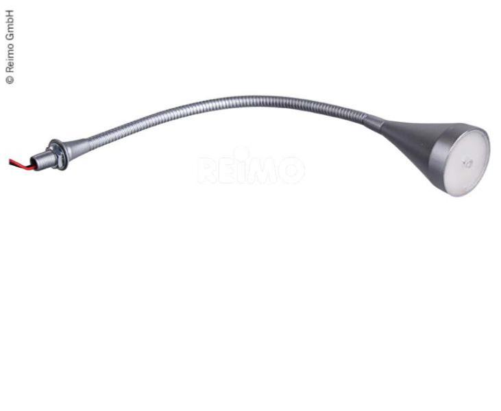 Lampe à Pince WAIKA Avec Col De Cygne - LED RGBW GU10 5.5W, 473 Lm, Commande Vocale, Noir