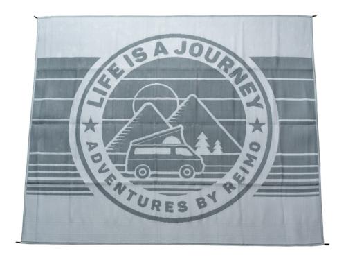 TAPIS DE SOL en POLYPROPYLENE 400g/M² LIFE IS A JOURNEY - 390 x 250cm 