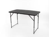 TABLE PLIANTE ROBUSTE EASY WOOD 152x74.5cm BLACK 