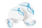 VAISSELLE MELAMINE CARBRERA pour 4 PERSONNES