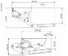 MARCHEPIED ELECTRIQUE - SERIE R 524mm - 12V - PROJECT 2000/LIPPERT 