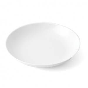 ASSIETTE CREUSE 20.5CM MELAMINE PLASTOREX - BLANCHE