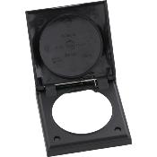 CADRE DE FINITION SIMPLE AVEC COUVERCLE BERKER INTEGRO - ANTHRACITE