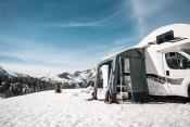 SAS NEIGE GONFLABLE DOMETIC KAMPA SPECIAL HIVER - WINTER AIR PVC 180 M - 180x180cm -Hauteur 265 à 295cm