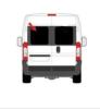 FENETRE ARRIERE GAUCHE CARBEST POUR PORTES ARRIERES DUCATO APRES 2007