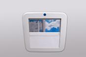 LANTERNEAU EXTRA PLAT ROOFSTAR 4 40 x 40 cm avec ventilation forcée