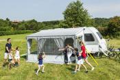 AUVENT FIAMMA CARAVANSTORE EVO ZIP XL 320 Royal Grey + PRIVACY ROOM ZIPPE