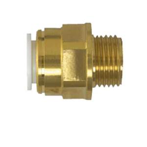 UNION SIMPLE MÂLE 3/8" EN LAITON - 12 mm - SPEEDFIT