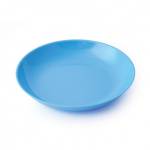 ASSIETTE CREUSE 20.5CM MELAMINE PLASTOREX - BLEUE