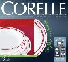 SET DE VAISSELLE CORELLE RONDE CAFE RED 16 pices