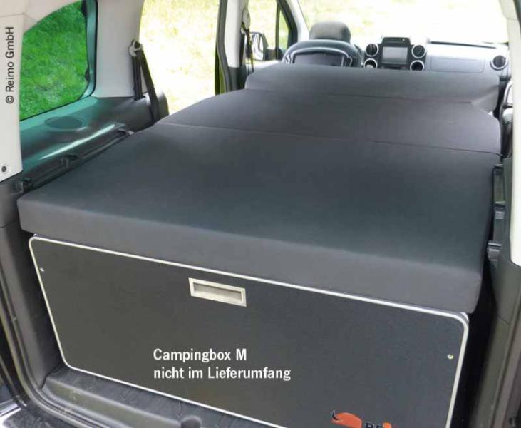 Lit modulable pour camping box M