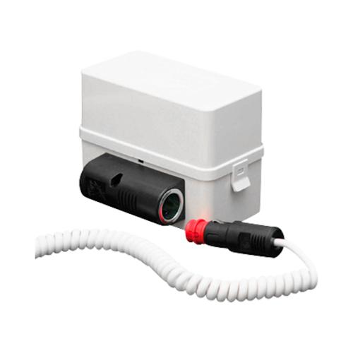 BOITIER 12V AVEC PRISE ALLUME CIGARE