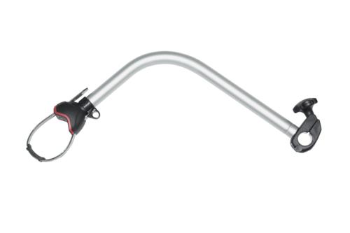 BIKE BLOCK PRO S4 FIAMMA - ARGENT EMBOUTS NOIR