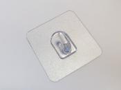 Lot de 4 crochets magiques 4.7x4.7cm 