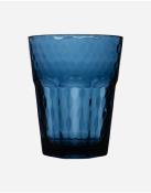 VERRES A EAU BLEU BO CAMP 200ml - LOT DE 4 VERRES