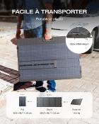 PANNEAU SOLAIRE PORTABLE LIGHTWEIGHT 400W ECOFLOW 