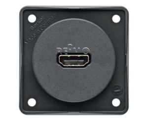 PRISE CONNEXION HDMI 1.3 BERKER INTEGRO - GRIS ANTHRACITE