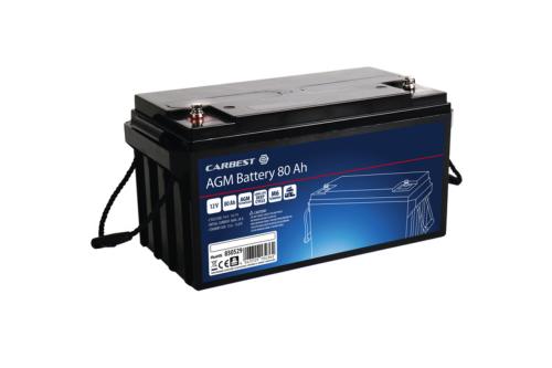 BATTERIE AGM 80PL CARBEST- 350x167x179mm