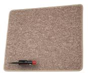 TAPIS CHAUFFANT 60x40cm, 12V/25W, brun clair