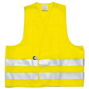 GILET SECURITE JAUNE Regulation ES/P 